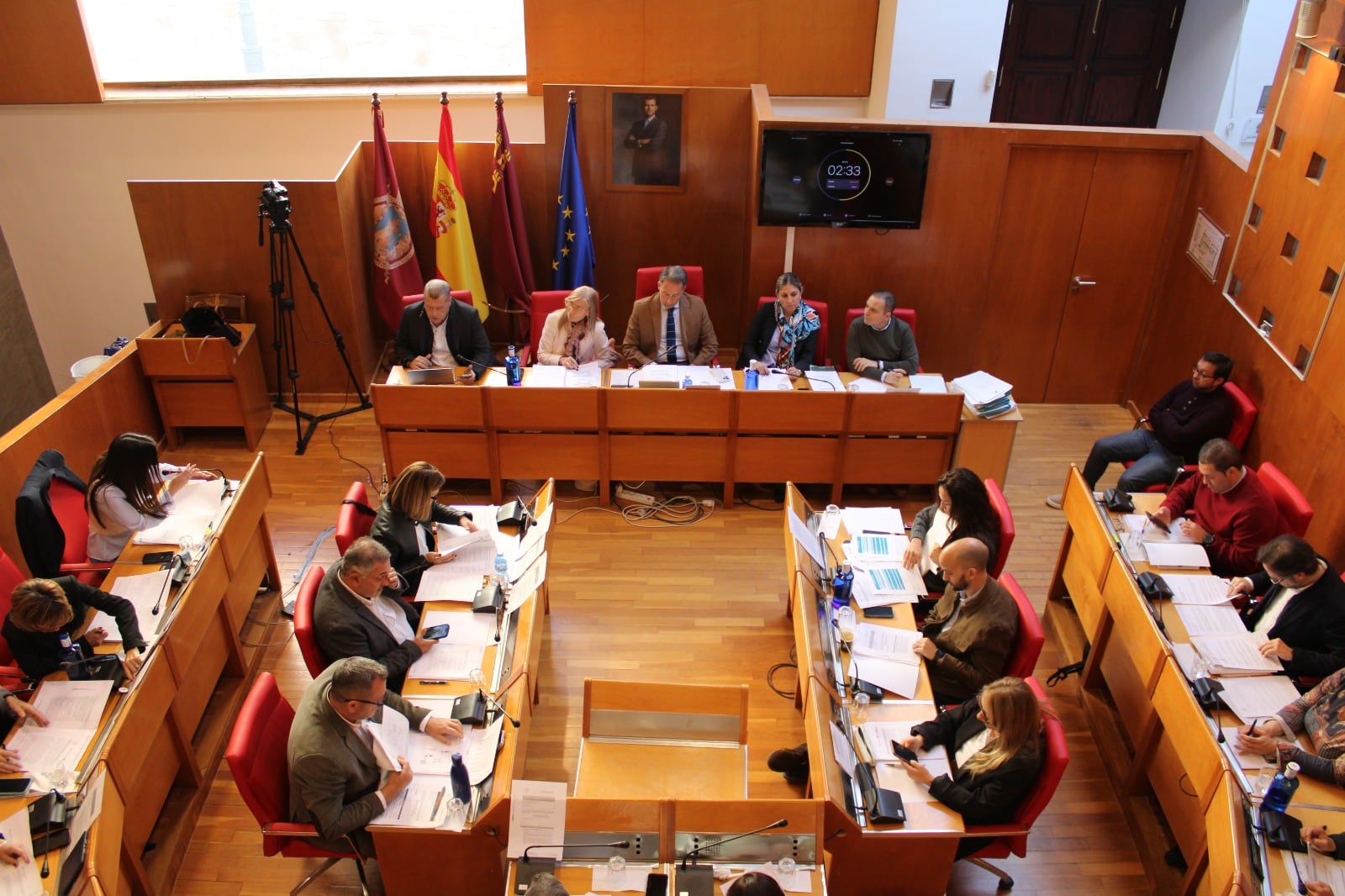 Pleno municipal de Lorca