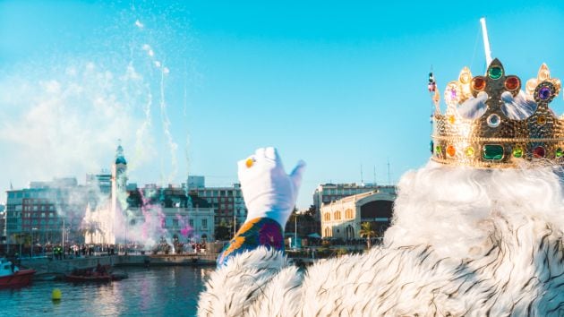 Llegada de SSMM los Reyes Magos de Oriente al Puerto de Valencia