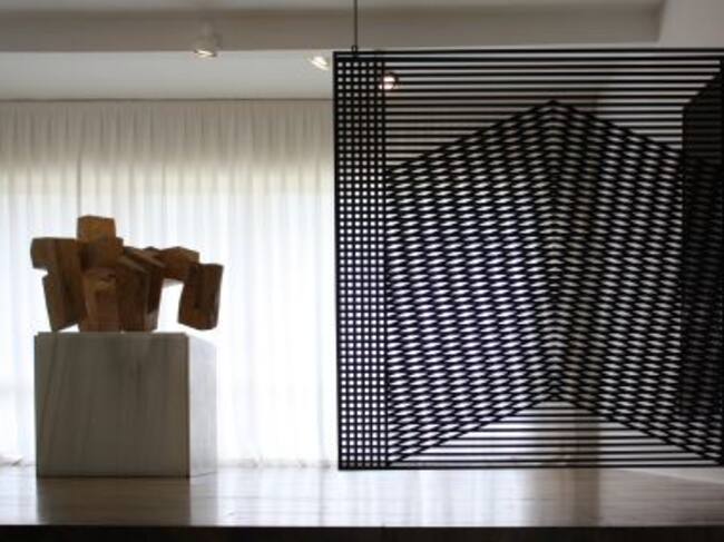 Imagen de una sala del Museo de Arte Abstracto