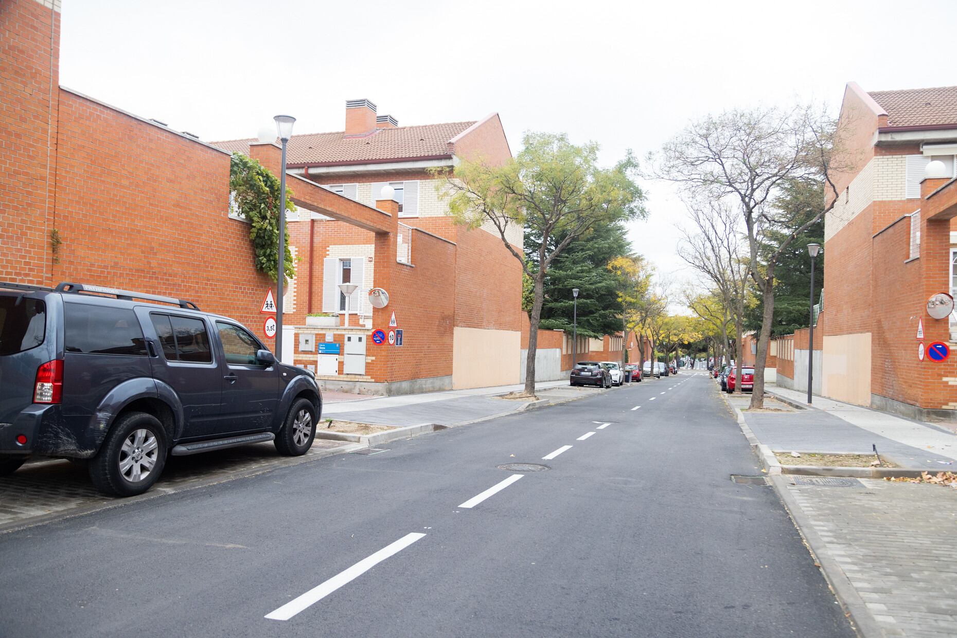 Concluyen las obras del Sector América y las calles Corinto, Magenta y Añil en Tres Cantos