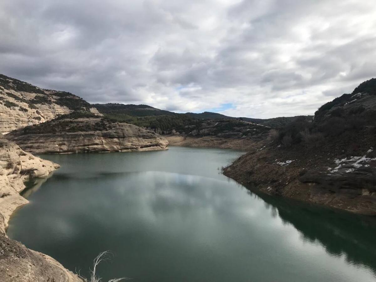 Las últimas lluvias ayudan a recuperar las reservas en Vadiello, que alcanza los 3,3 hectómetros cúbicos