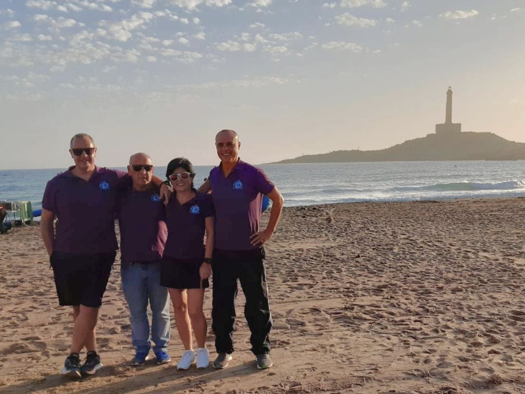 Los Rompeolas Elda que estuvieron en Vuelta al Cabo de Palos Timoncap