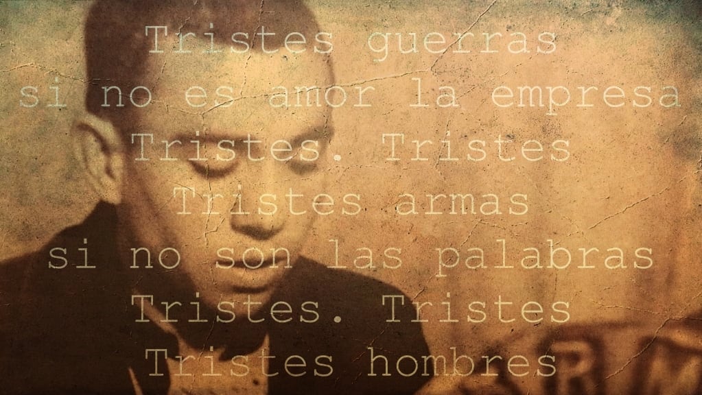 Miguel Hernández: «Tristes guerras»