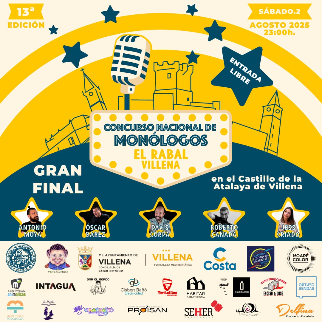 Cartel concurso monólogos 2025