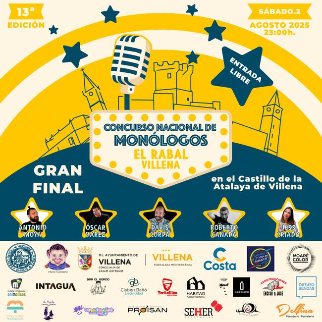 Cartel concurso monólogos 2025