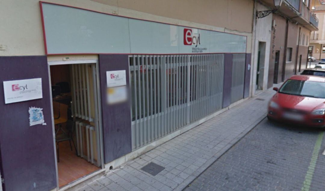 La oficina del ECyL en Peñafiel