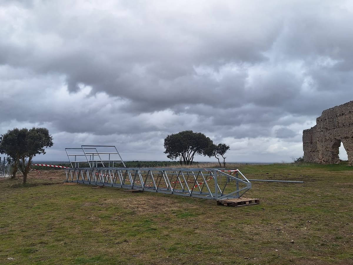 Zarzuela del Pinar muestra su rechazo por la instalación de una torre de videovigilancia en el Alto de San Cebrián