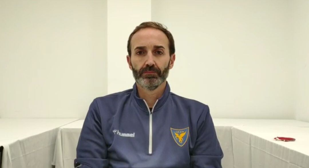 Sito Alonso en la previa ante Bilbao Basket