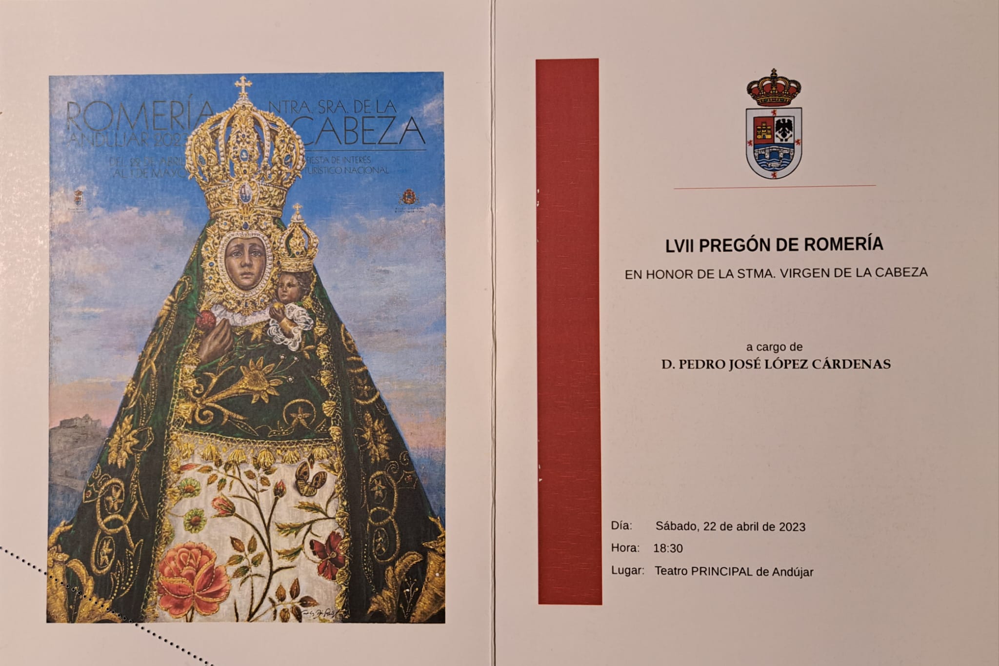 LVII Pregón de la Virgen de la Cabeza.