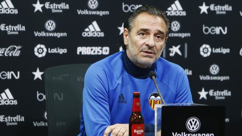 Prandelli, en rueda de prensa