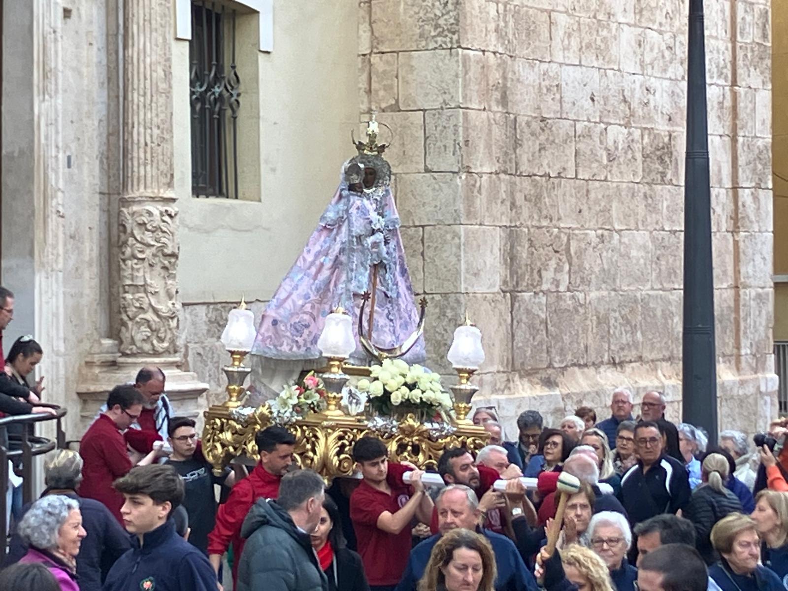 La Morenica, en la mañana del 1 de mayo