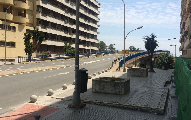 El Puente de Cádiz de Huelva será derribado el próximo jueves. 