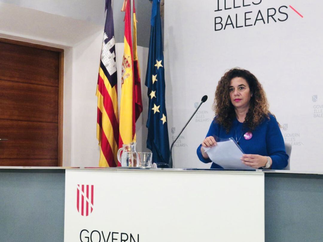 La portavoz del Govern, Pilar Costa.