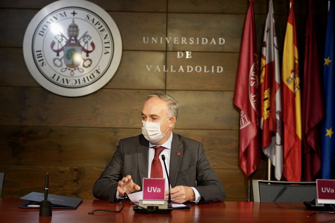 Antonio Largo Cabrerizo, rector de la Universidad de Valladolid