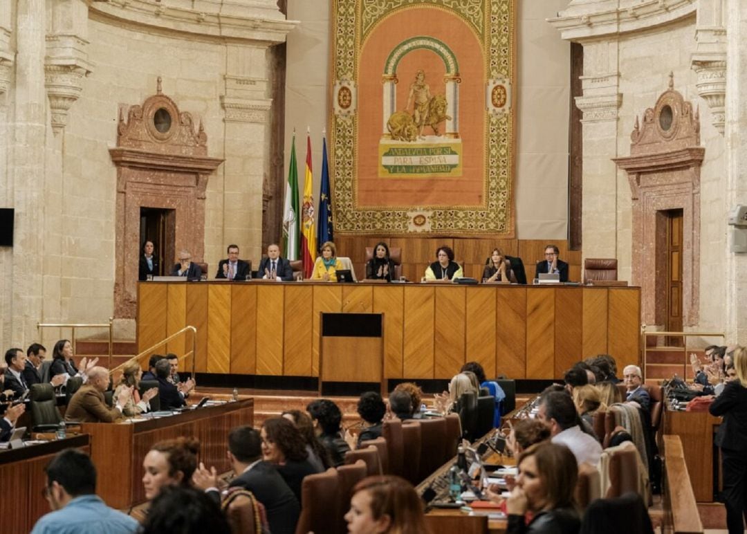 Pleno del Parlamento de Andalucía