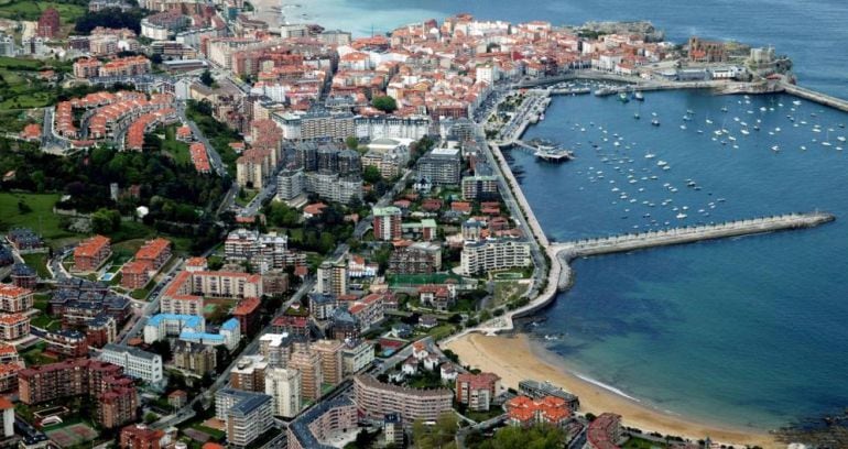 Vista aérea de Castro Urdiales