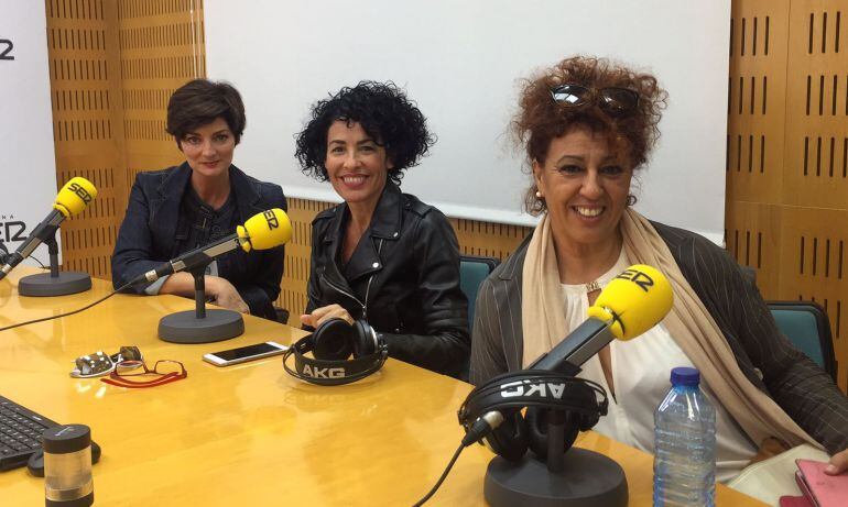 Eva Diago, Nina y Olga Hueso, protagonistas del musical Mamma Mía!