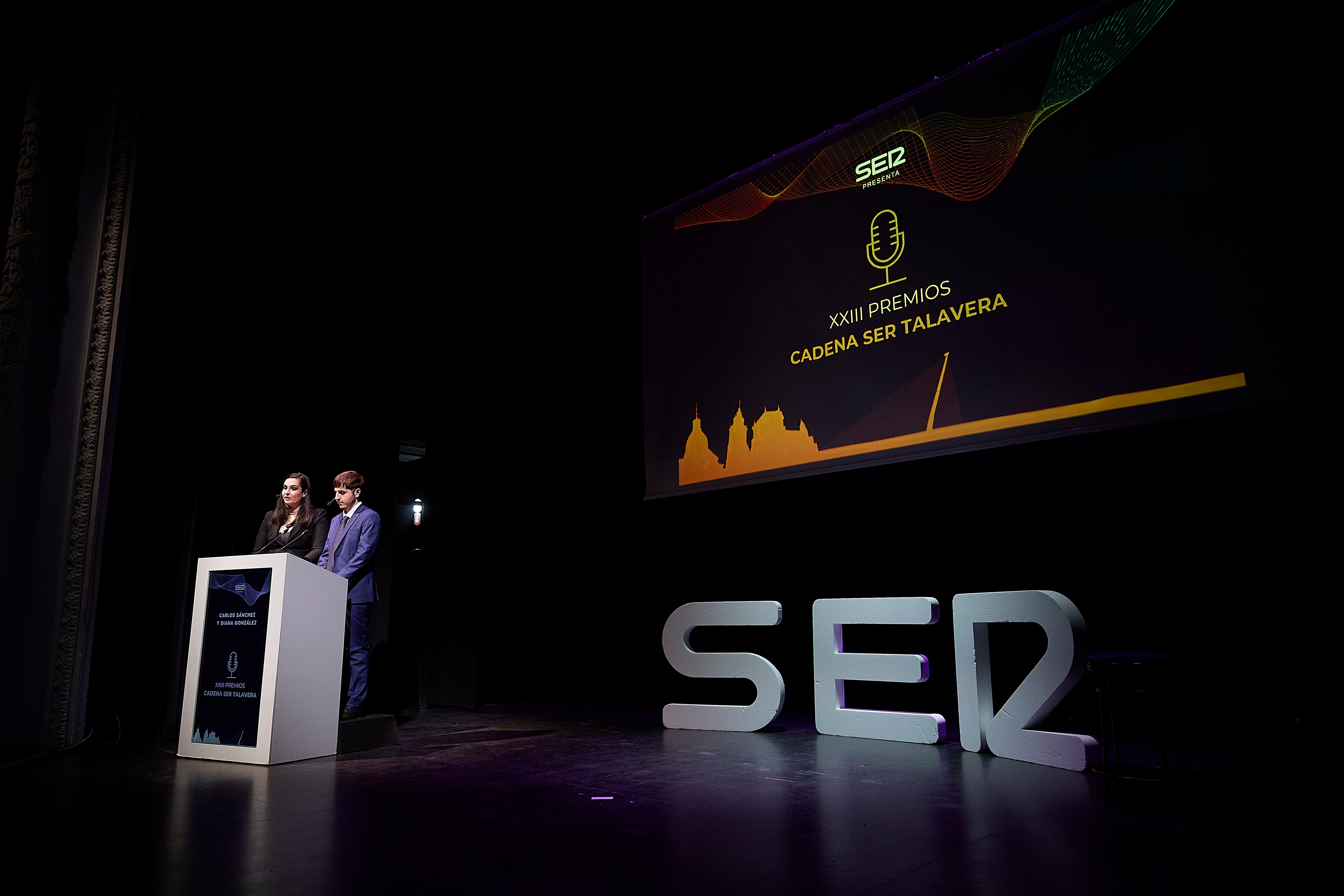 Escenario de la XXIII edición de los Premios SER Talavera