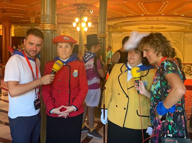 Txupinera y pregonera 2023. (Foto archivo)