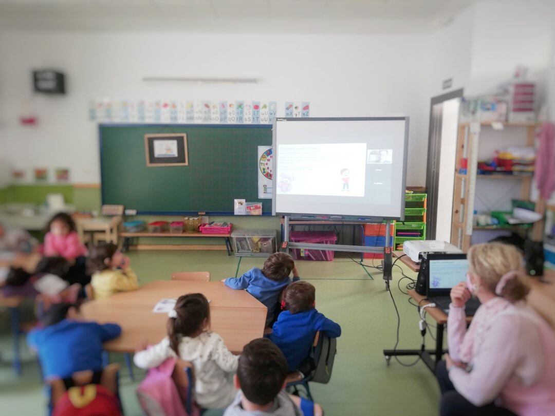 Estudiantes del colegio Malala de Mairena del Aljarafe (Sevilla).