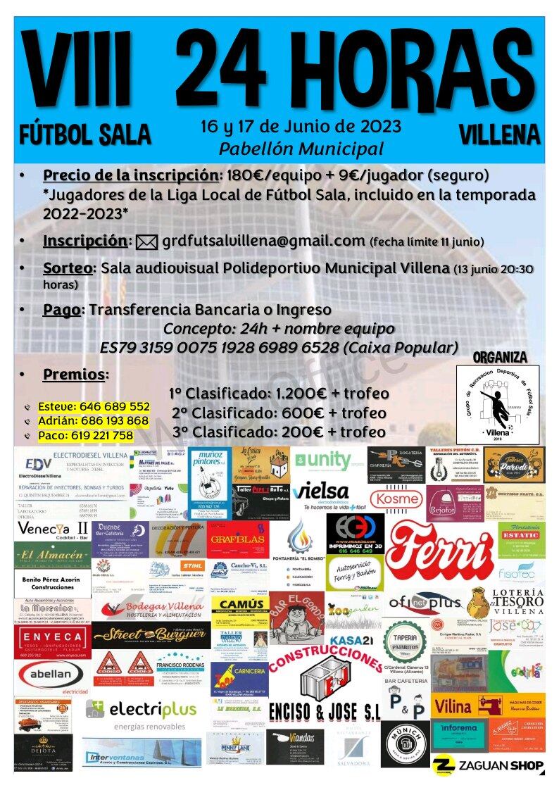 Cartel de las 24 horas