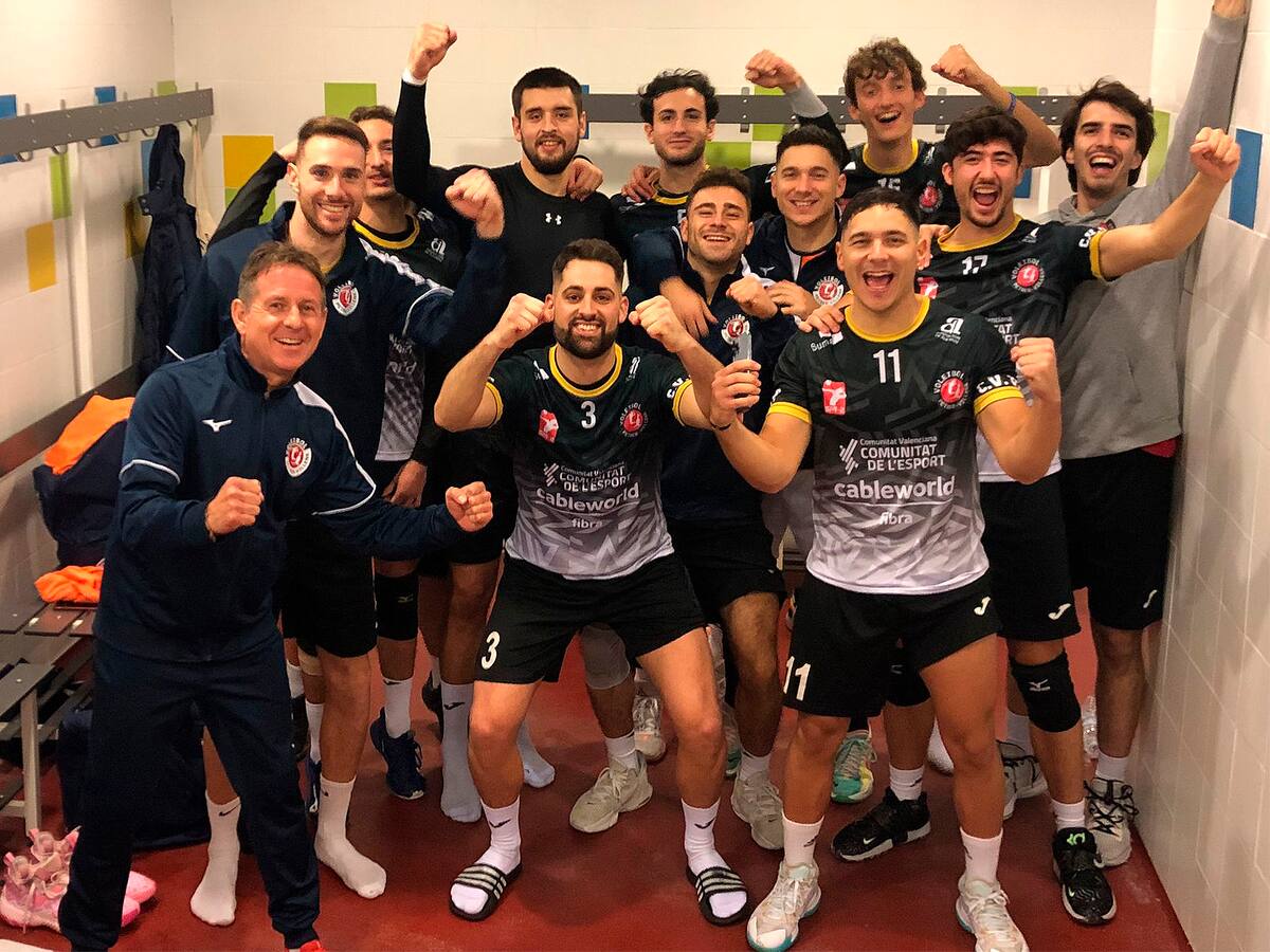 Voleibol. Superliga2: Victoria del Cableworld Voleibol Villena-Petrer en Mallorca