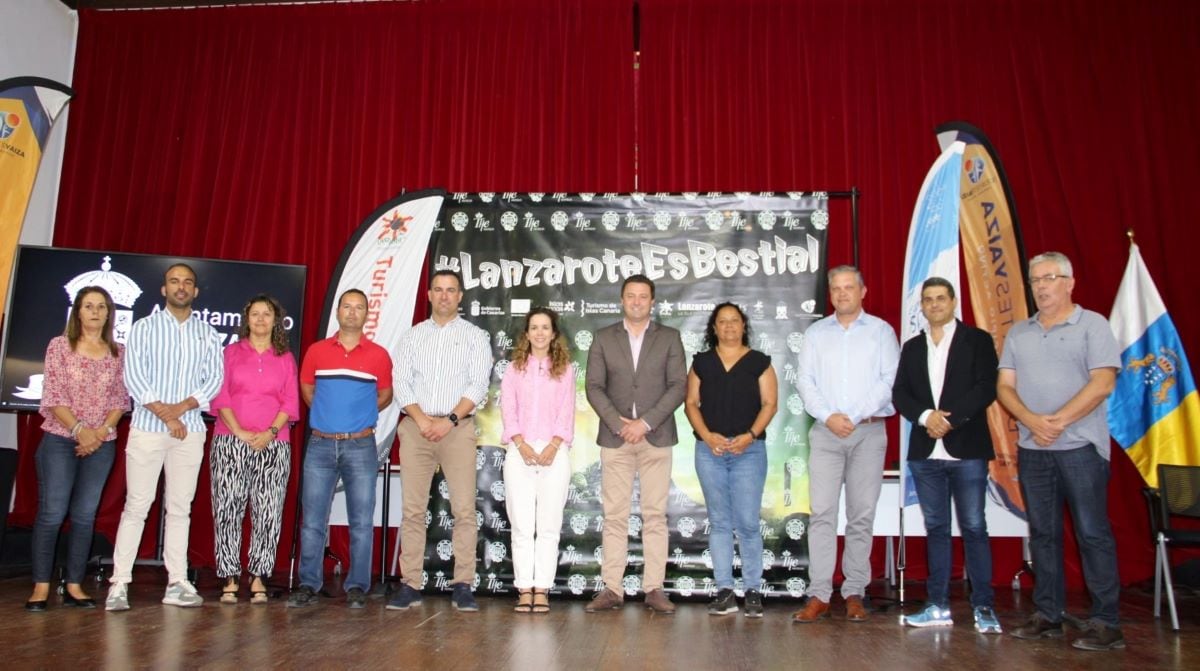 Presentación de la carrera en Yaiza.