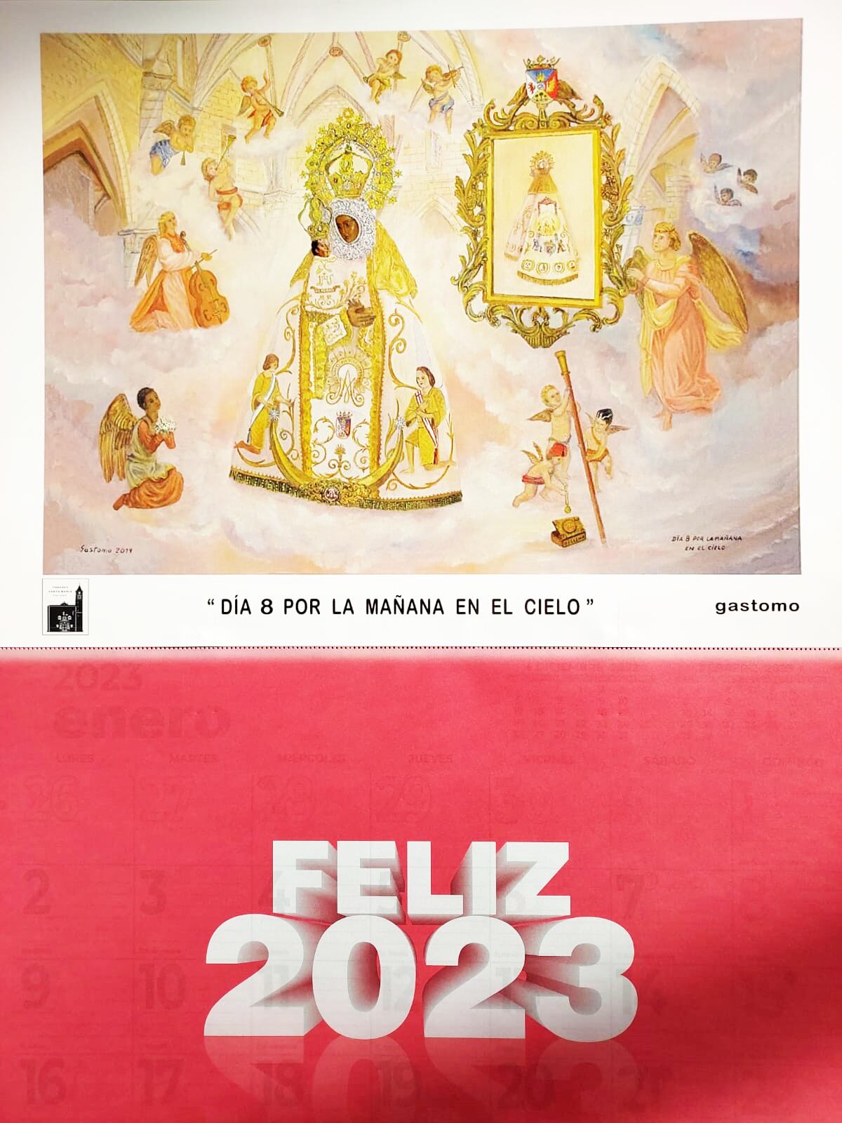 Calendario 2023 de la iglesia de Santa María