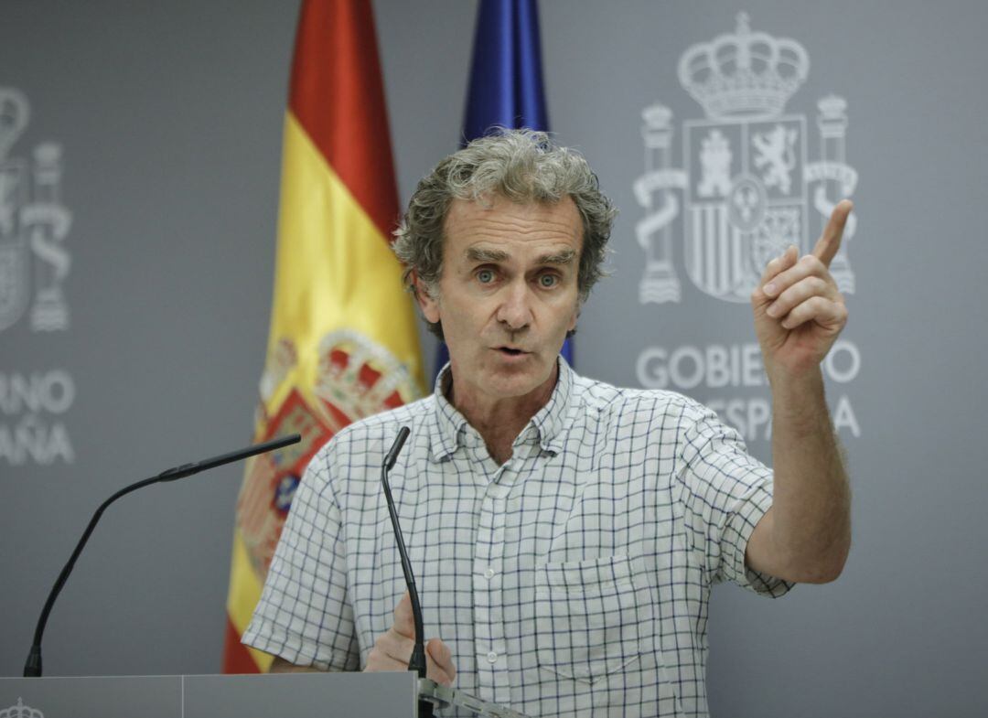 El director del Centro de Coordinación de Alertas y Emergencias Sanitarias, Fernando Simón