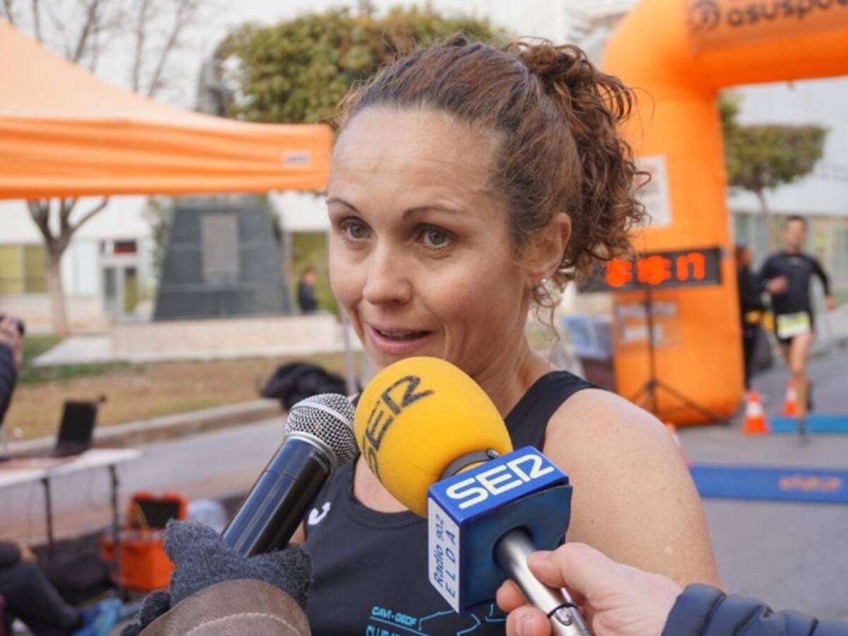 Pilar Rubio, del C. A. Vinalopó, campeona de España de Milla en Ruta