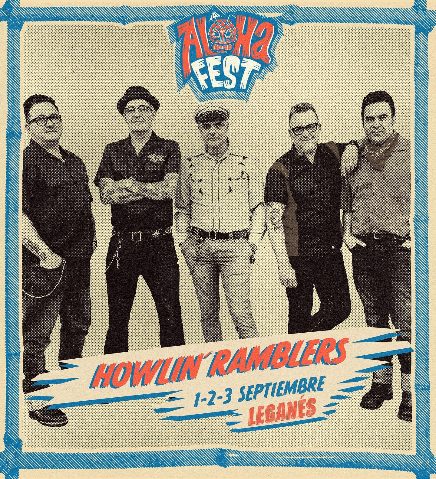 Los Howlin&#039; Ramblers actuarán en Leganés en el Aloha Festival