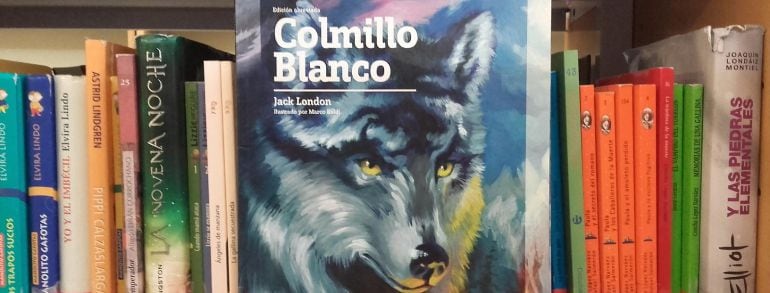 El libro &#039;Colmillo blanco&#039; está en la sección de préstamo de las bibliotecas municipales.