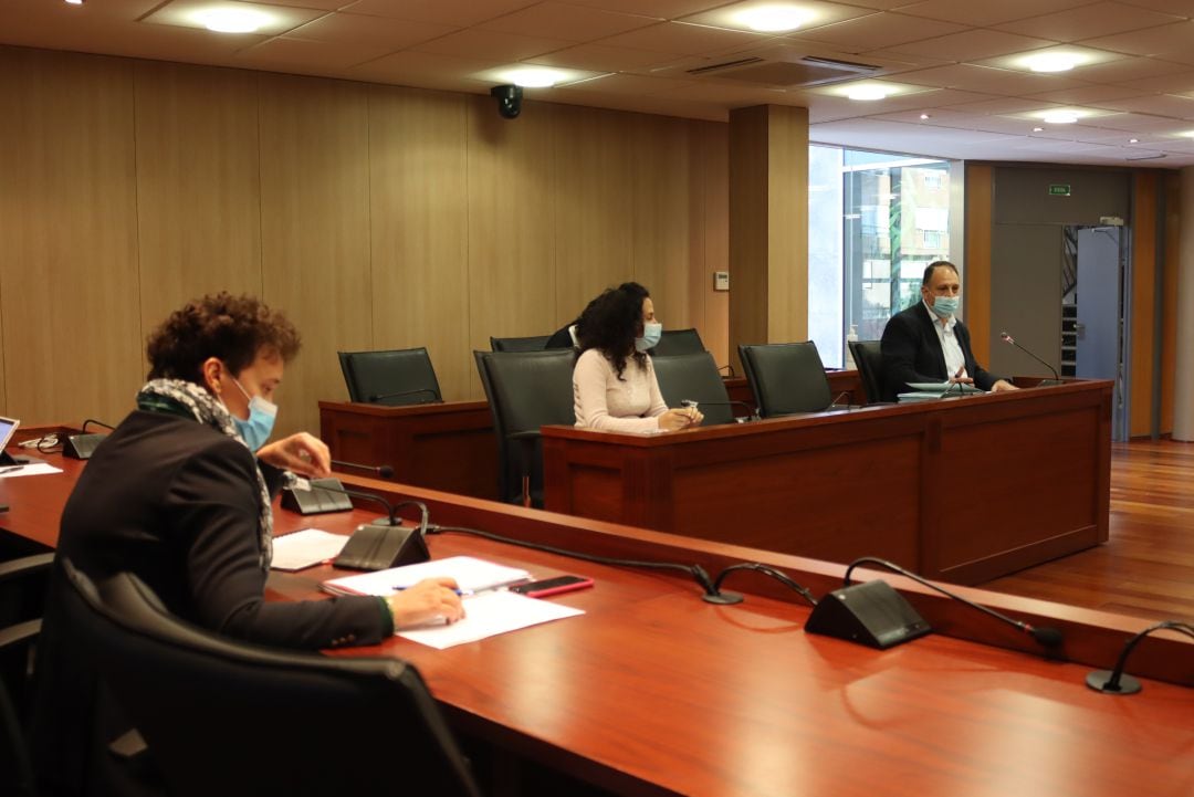 La alcaldesa de Onda, Carimna Ballester, en el pleno de este miércoles