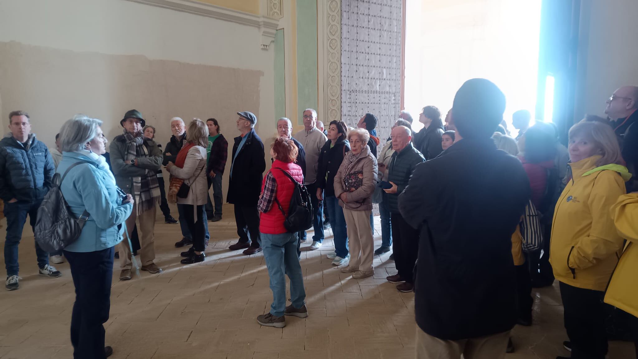 Visitantes en la Cartuja de las Fuentes