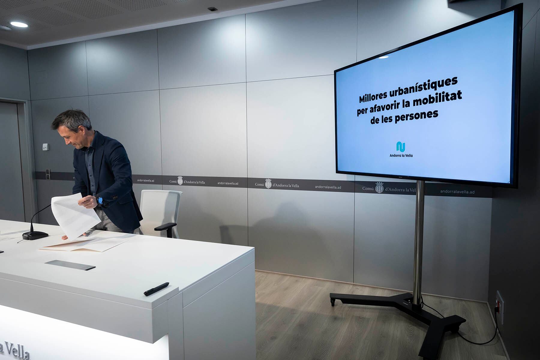 El cònsol major d'Andorra la Vella, David Astrié