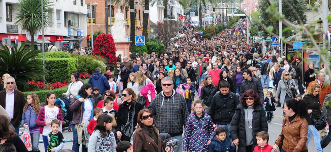 Arrastre de latas en Algeciras