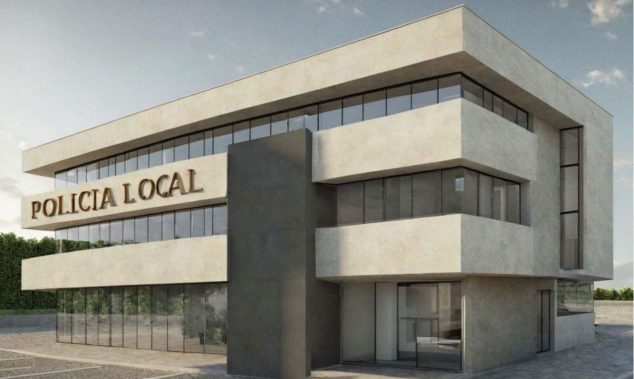 Recreación de la futura jefatura de Policía
