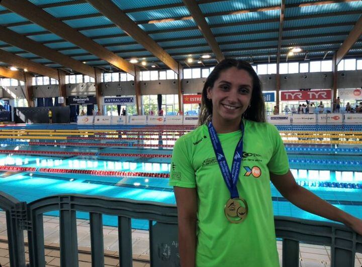 Alba Herrero se trae dos metales de Sabadell