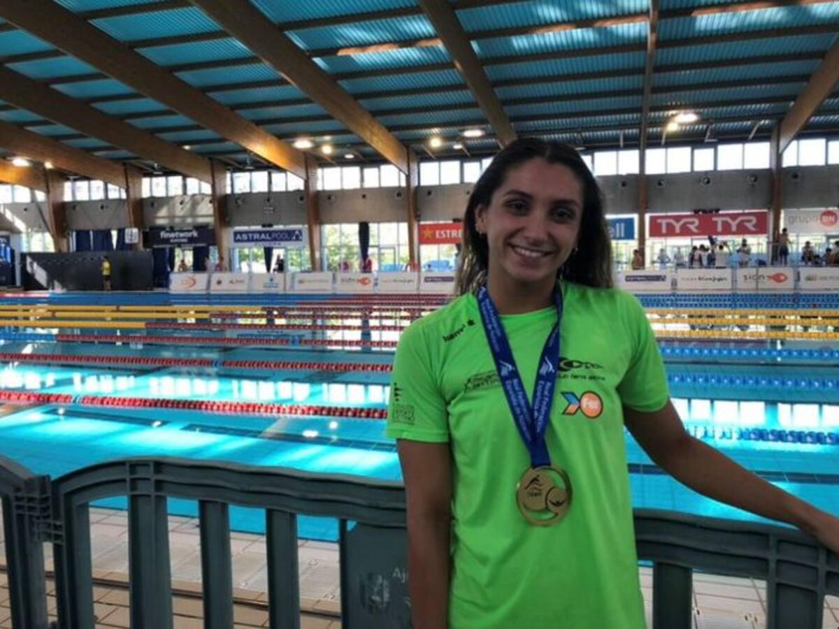 Alba Herrero, campeona de España absoluta de 200 m libres