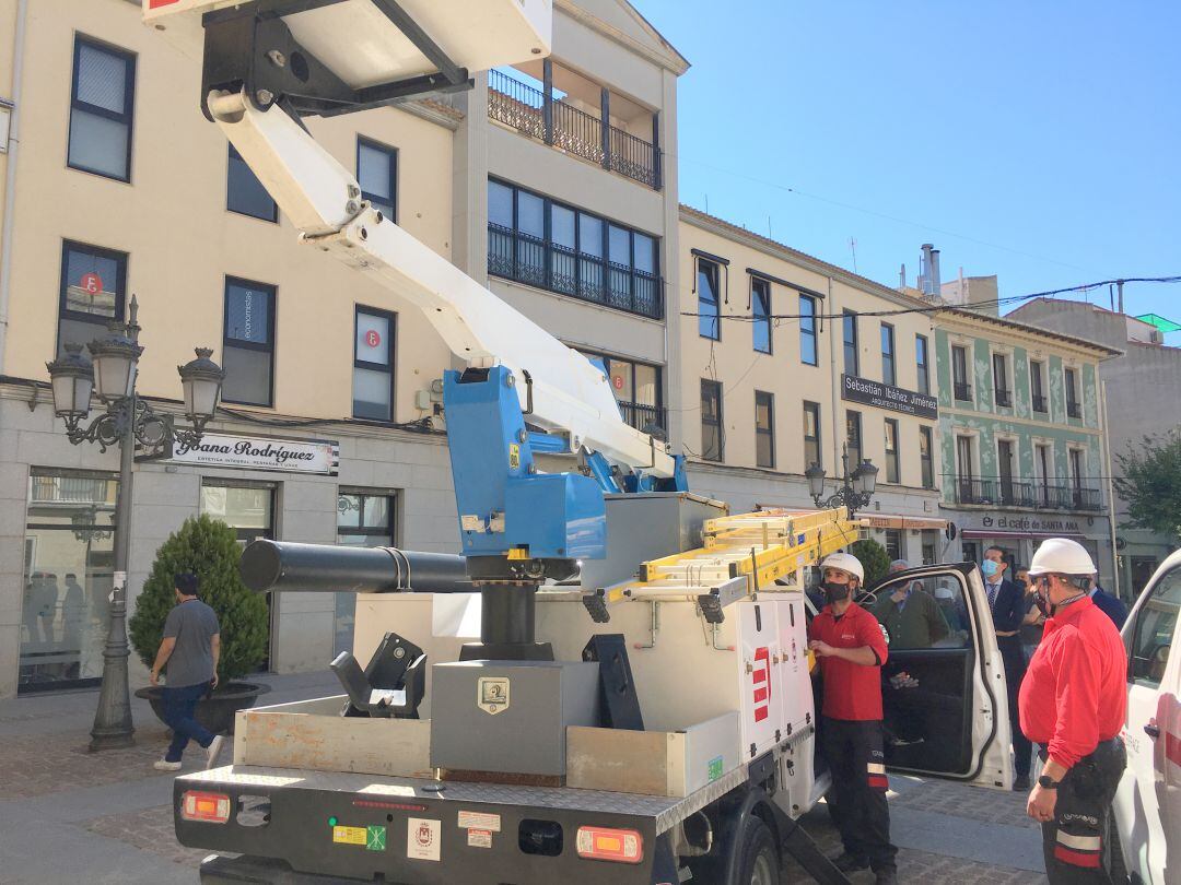 Nueva empresa de mantenimiento de la iluminación de Elda