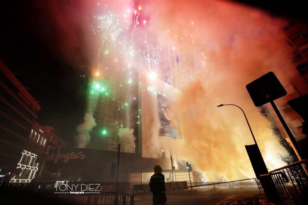 Imagen de archivo de la Arribada del Foc desde El Corte Inglés. Foto: Tony Diez