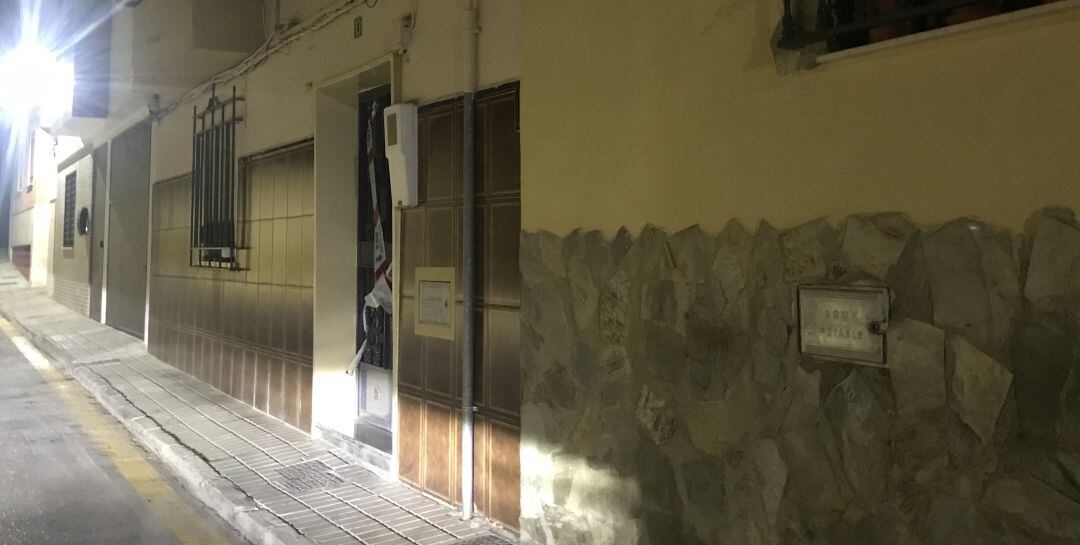 Vivienda donde se encontró el cuerpo de la mujer asesinada en Jaén capital, en la calle Francisco Ayala García Duarte.