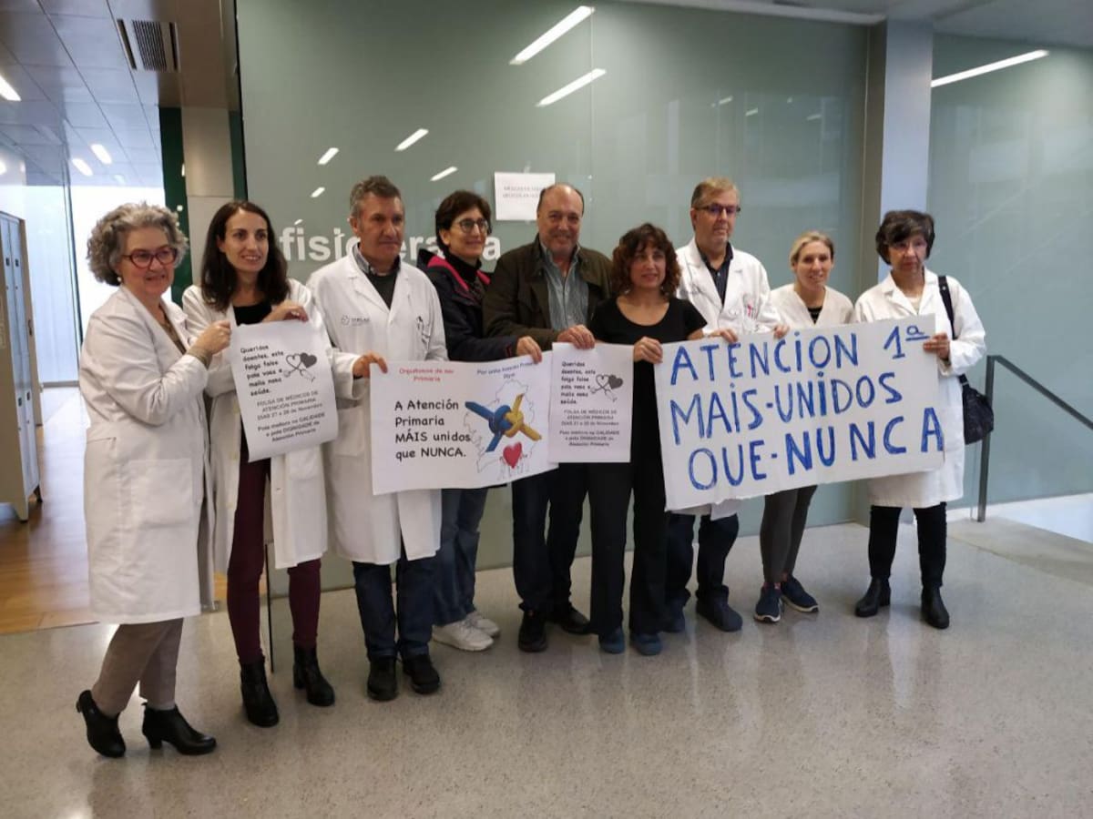 Así acabó la huelga de médicos de familia en Pontevedra