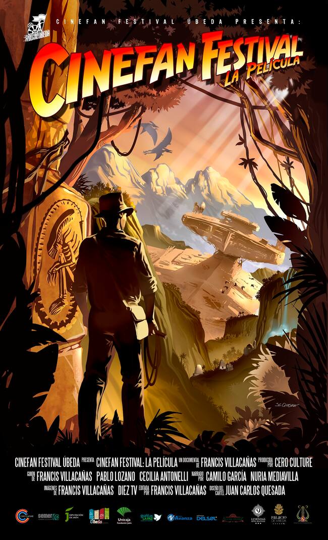 Póster del documental sobre los diez años del Cinefan Festival