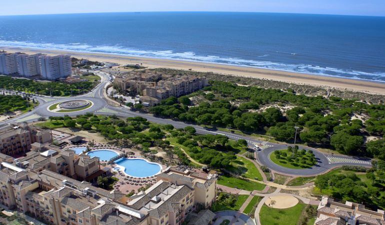 Imagen de la playa de Punta Umbría