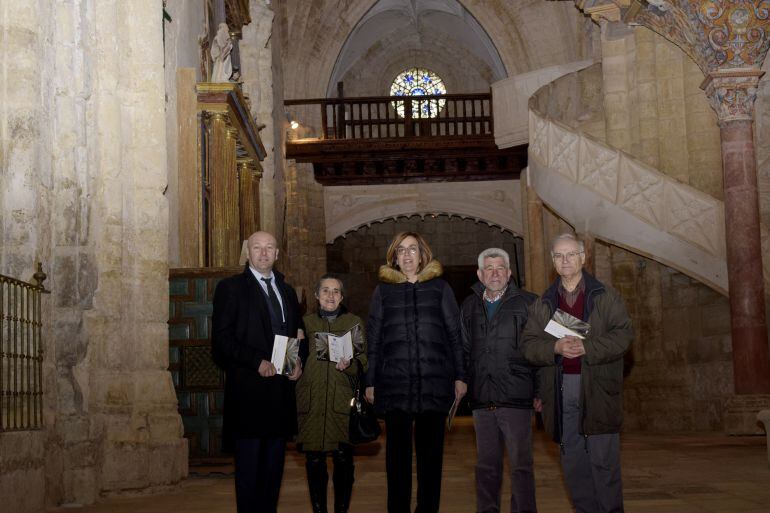 Visita de la Diputación de Palencia a la iglesia de San Hipólito en Támara de Campos (Palencia)
