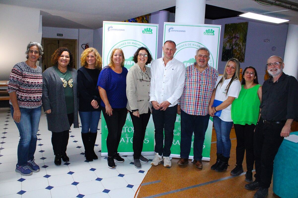 Miembros de CONFAPACANARIAS en Lanzarote.