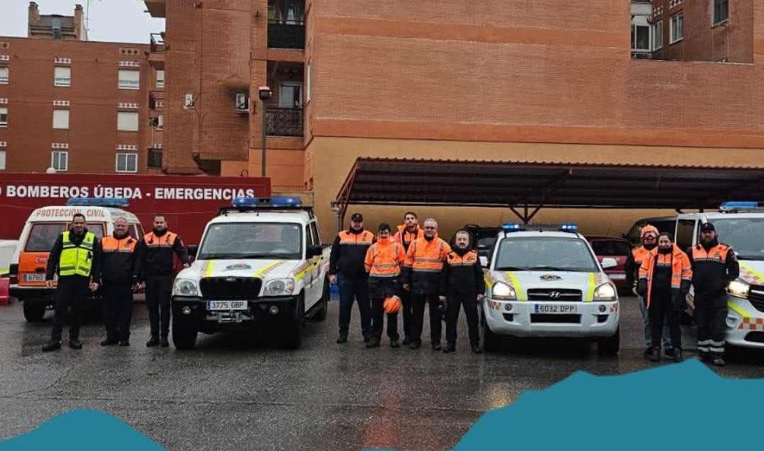 Dispositivo de Emergencias del Ayuntamiento de Úbeda / Facebook Ayto. Úbeda