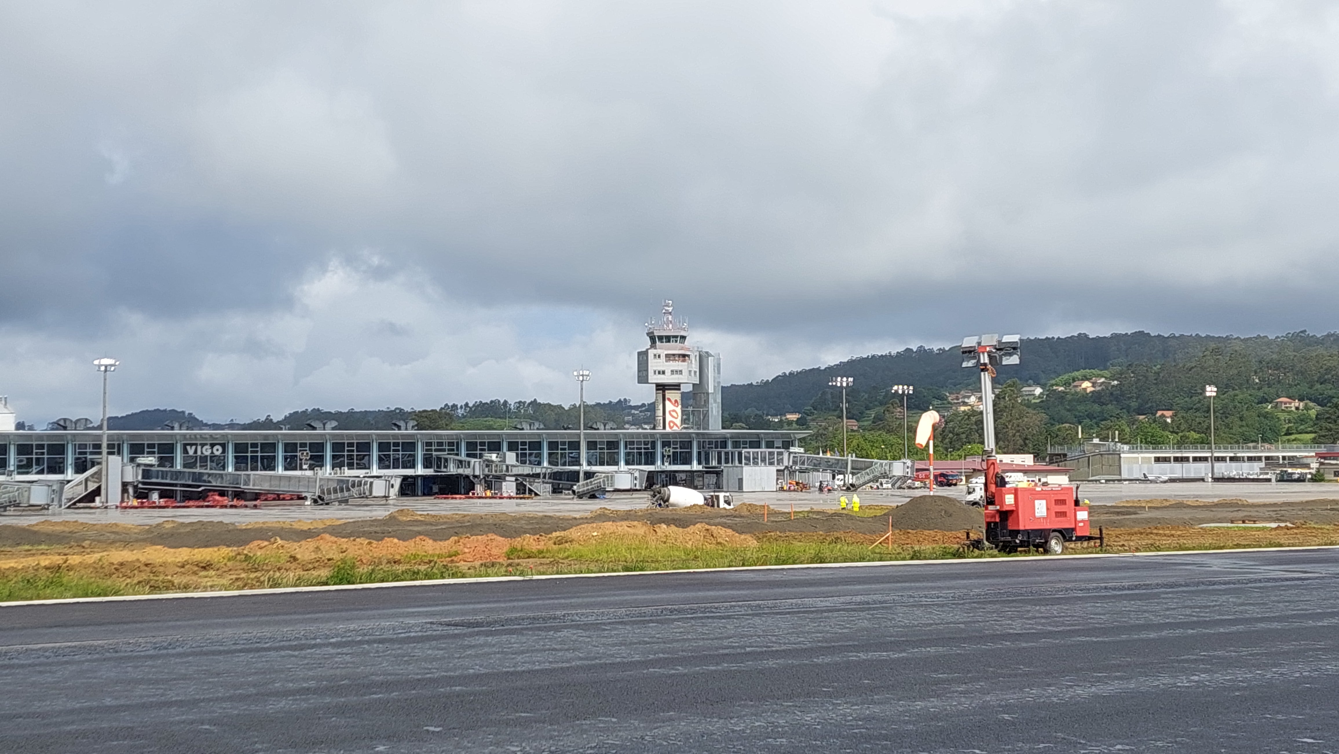 Asfaltado Aeropuerto de Peinador en Vigo