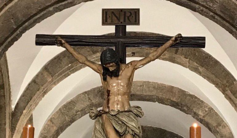 Santísimo Cristo de la Buena Muerte, imagen titular de la Hermandad de Los Estudiantes